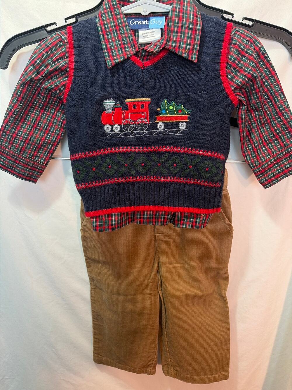 Great Guy Holiday Toddler 3 Piece Outfit